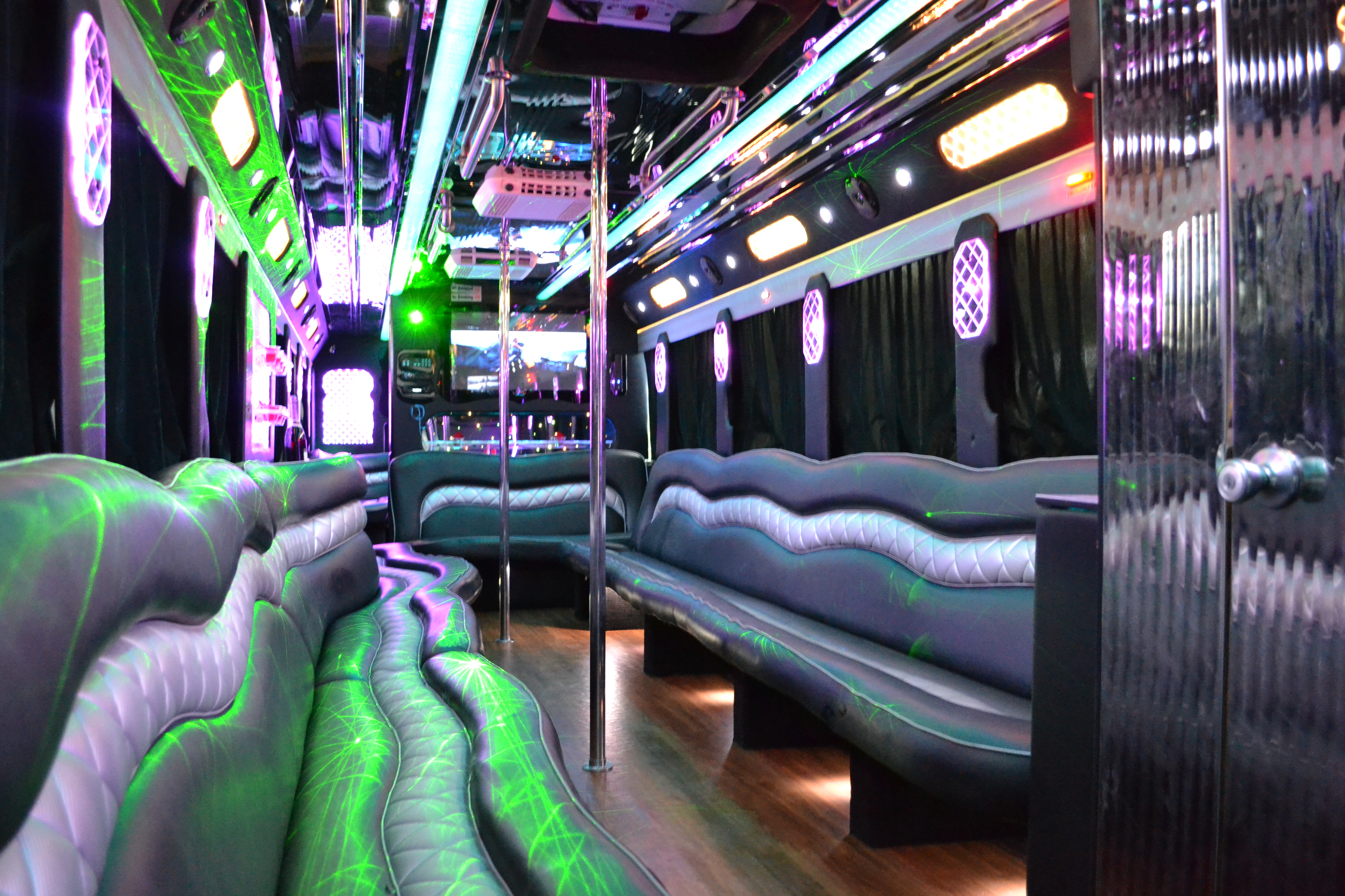 50 Pax party bus with a VIP Room