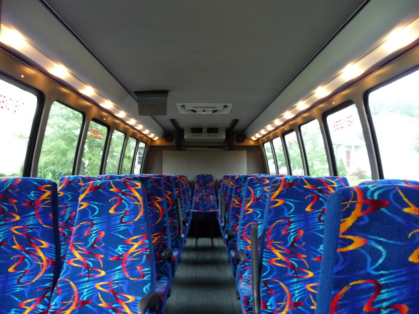 24-30 Passengers Mini Bus Interior