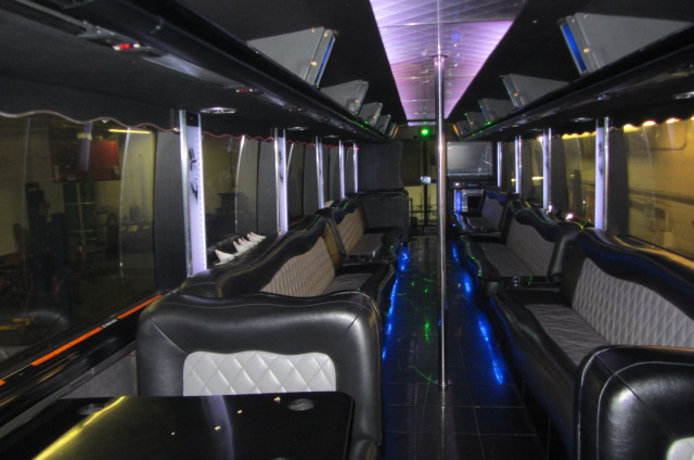Interior design of Party Bus 45 Pax